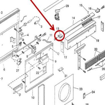 Bosch Part# 00421376 Bracket Assembly (OEM) Top/Left