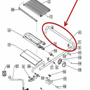 Fisher and Paykel Part# 212376 Manifold 36 BQAR (OEM)