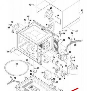 Fisher and Paykel Part# 212506 Foot (GLEGPB004MRF0) (OEM)