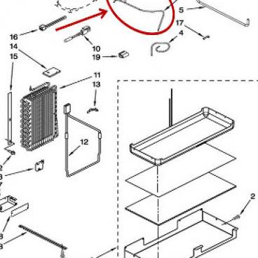 Whirlpool Part# 2307690 Tube (OEM)