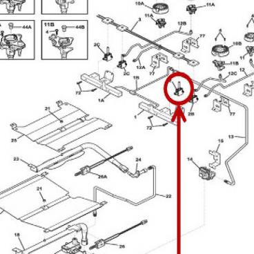 Frigidaire Part# 316271306 Valve (OEM)