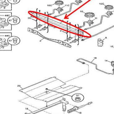 Frigidaire Part# 316497900 Manifold Pipe (OEM)