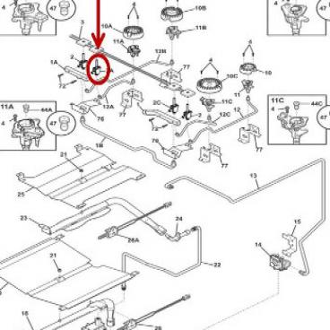 Frigidaire Part# 316536006 Valve (OEM)