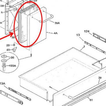 Frigidaire Part# 318133786 Insulation (OEM)