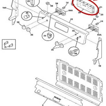 Frigidaire Part# 318185727 Clock/Timer (OEM)