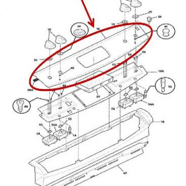 Frigidaire Part# 318235190 Control Panel (OEM)