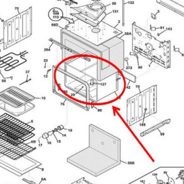 Frigidaire Part# 318261465 Liner (OEM)