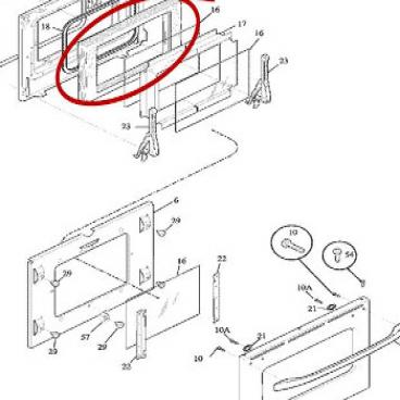 Frigidaire Part# 318285051 Insulation (OEM)