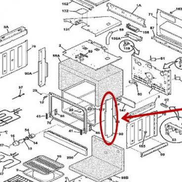 Frigidaire Part# 318296924 Panel (OEM)