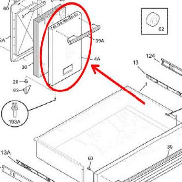 Frigidaire Part# 318324103 Panel (OEM)