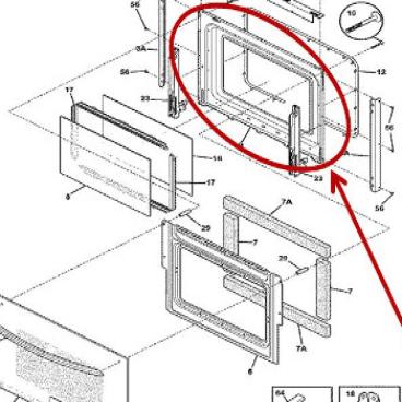 Frigidaire Part# 318411651 Liner (OEM)