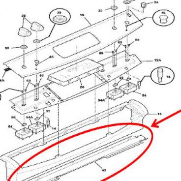 Frigidaire Part# 318574701 Support (OEM)