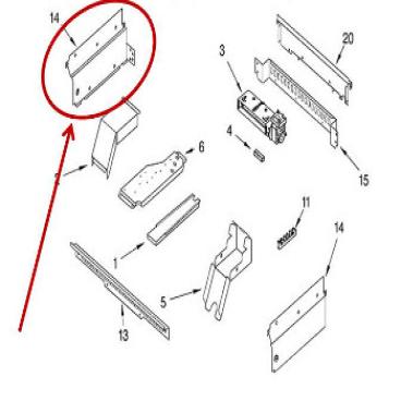 Whirlpool Part# 3191833 Side (OEM)