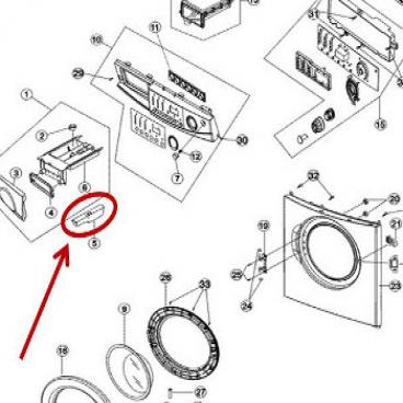 Maytag Part# 34001191 Drawer Cover Assembly (OEM)