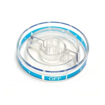 Admiral AT21EM9FV Refrigerator Temperature Knob (Clear, Blue) - Genuine OEM