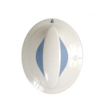 Amana ALG868QAW Dryer Timer Knob (White, Blue) - Genuine OEM