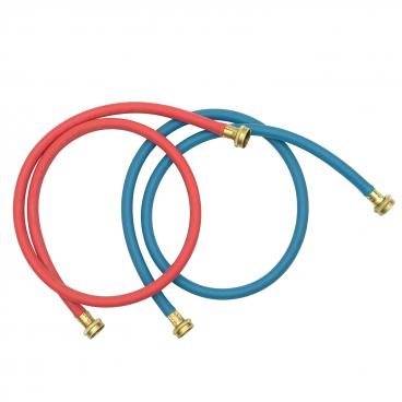 Amana NTW4600YQ0 Water Fill Hose Kit (Red, Blue) - Genuine OEM