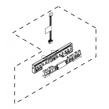 Kenmore 665.13099N411 User Interface Assembly - Genuine OEM