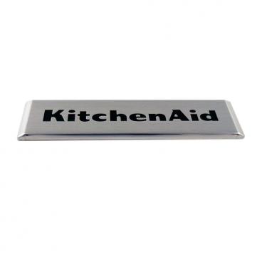 KitchenAid KDTE104EWH2 Nameplate (Stainless) - Genuine OEM