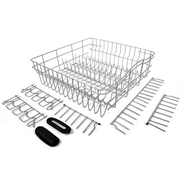 KitchenAid KUDK01TKBL1 Dishrack Assembly (Upper) - Genuine OEM