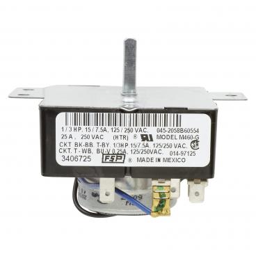 Whirlpool GEQ9800PB0 Timer Assembly (Left) - Genuine OEM