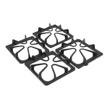 Whirlpool GS458LELQ0 Burner Grate Kit (Matte Black, Set of 4) Genuine OEM