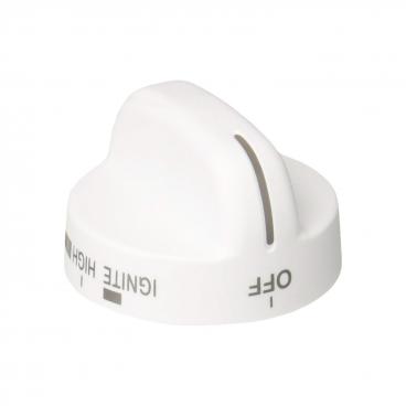 Whirlpool SF262LXSB1 Burner Control Knob (White) - Genuine OEM