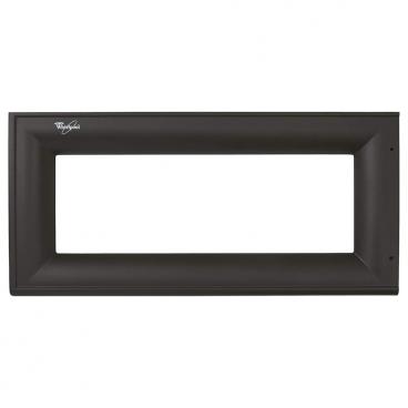 Whirlpool YMH7140XFQ1 Outer Door Frame (Black) - Genuine OEM