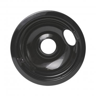 Frigidaire F04B322BDB Burner Drip Pan (Black, 6 in) - Genuine OEM