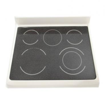 Kenmore 790.9641940D Glass Main Cooktop (Black and Bisque, Five-Burner) - Genuine OEM