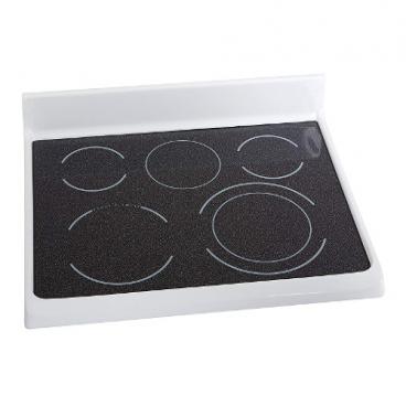 Kenmore 790.96549600 Main Glass Cooktop (Black and White, Five Burner) - Genuine OEM