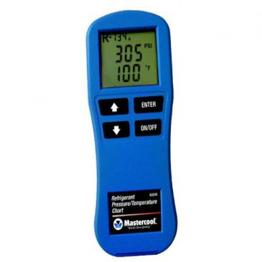 Master Cool Part# 52245 Digital Pressure Temperature Chart (OEM)