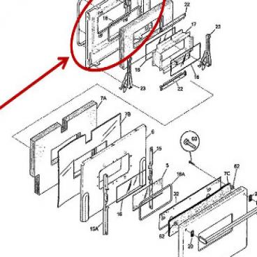 Frigidaire Part# 5303320621 Liner (OEM)