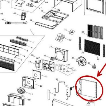 Frigidaire Part# 5304471062 Condenser (OEM)