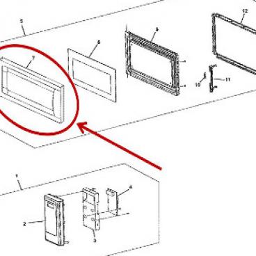 Frigidaire Part# 5304472471 Panel (OEM)