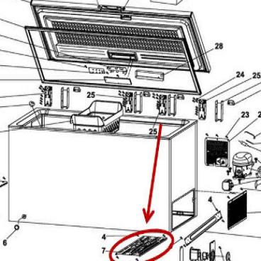 Frigidaire Part# 5304512562 Base (OEM)