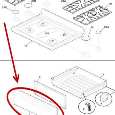 Frigidaire Part# 5304513125 Panel (OEM)