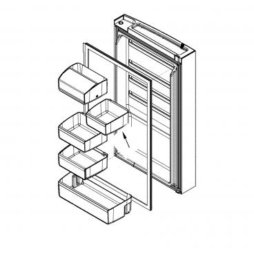 Frigidaire Part# 5304519074 Bin - Genuine OEM