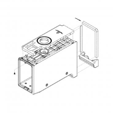 Frigidaire Part# 5304524344 Ice Maker Housing Gasket - Genuine OEM