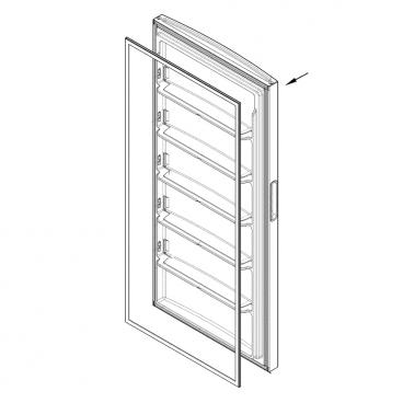 Frigidaire Part# 5304525765 Door Assembly - Genuine OEM