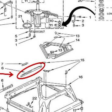 Whirlpool Part# 63138 Link (OEM)