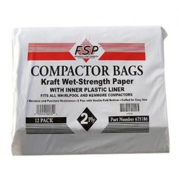 Whirlpool Part# 675350 Bag (OEM) 96 Pk