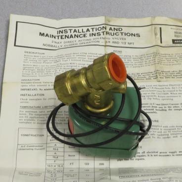 Asco Part# 8030A17V-480V 1/2 inch N/C 0-15# Viton 480V (OEM)