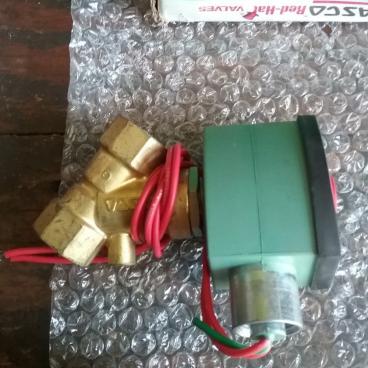 Asco Part# 8030G17 1/2 inch N/C0-13#,2.8cv Brass Valve (OEM)