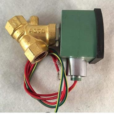 Asco Part# 8030G17VH 1/2 inch N/C Hi-Vacuum Valve, Brass (OEM)