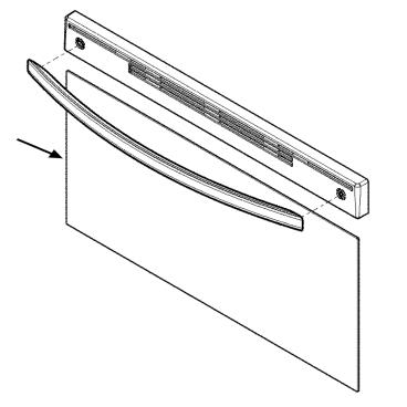 Frigidaire Part# 807939205 Door Assembly (Upper) - Genuine OEM