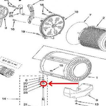 Whirlpool Part# 8182438 Seal (OEM)