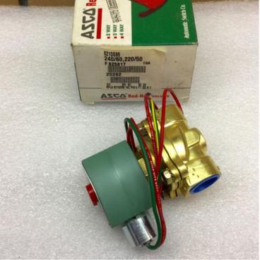 Asco Part# 8210G95-6VDC 3/4 inch NC 0/150# Water 6v dc Brass (OEM)