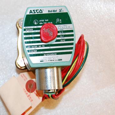 Asco Part# 8210G95HW 3/4 inch NC 0/100# 210f Water 120v (OEM)