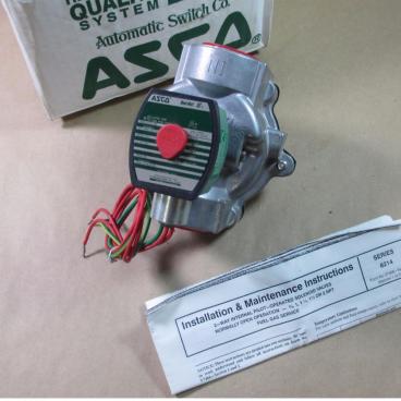 Asco Part# 8214G64 1 1/4 inch N/O 120V 0-5# 32Cv (OEM)